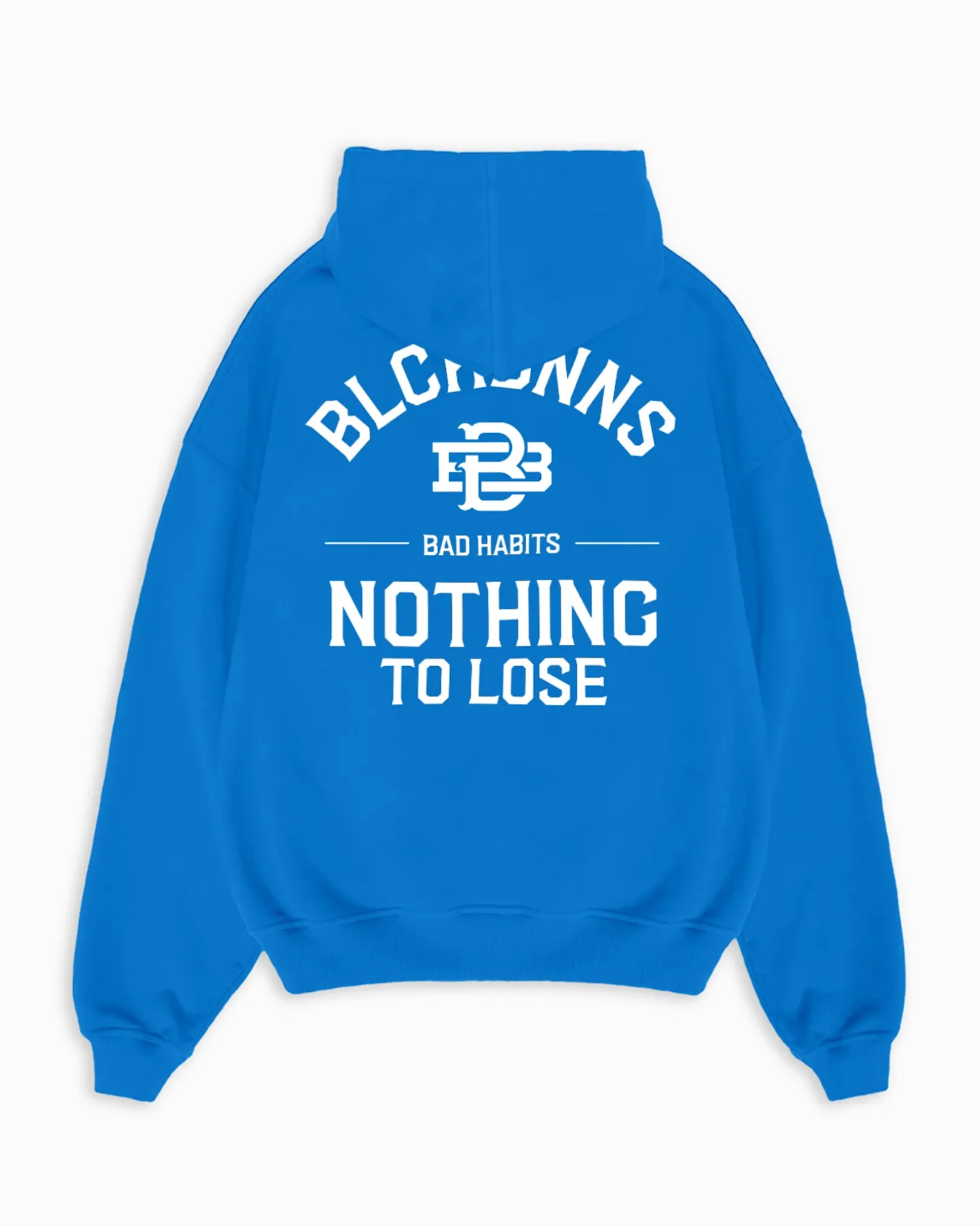 BAD HABITS HOODIE | Blauw