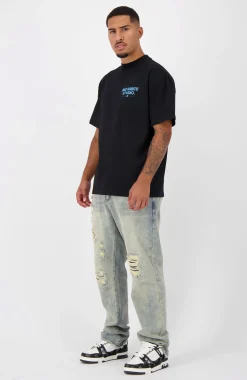 BAD HABITS STUDIO. T-SHIRT | Zwart