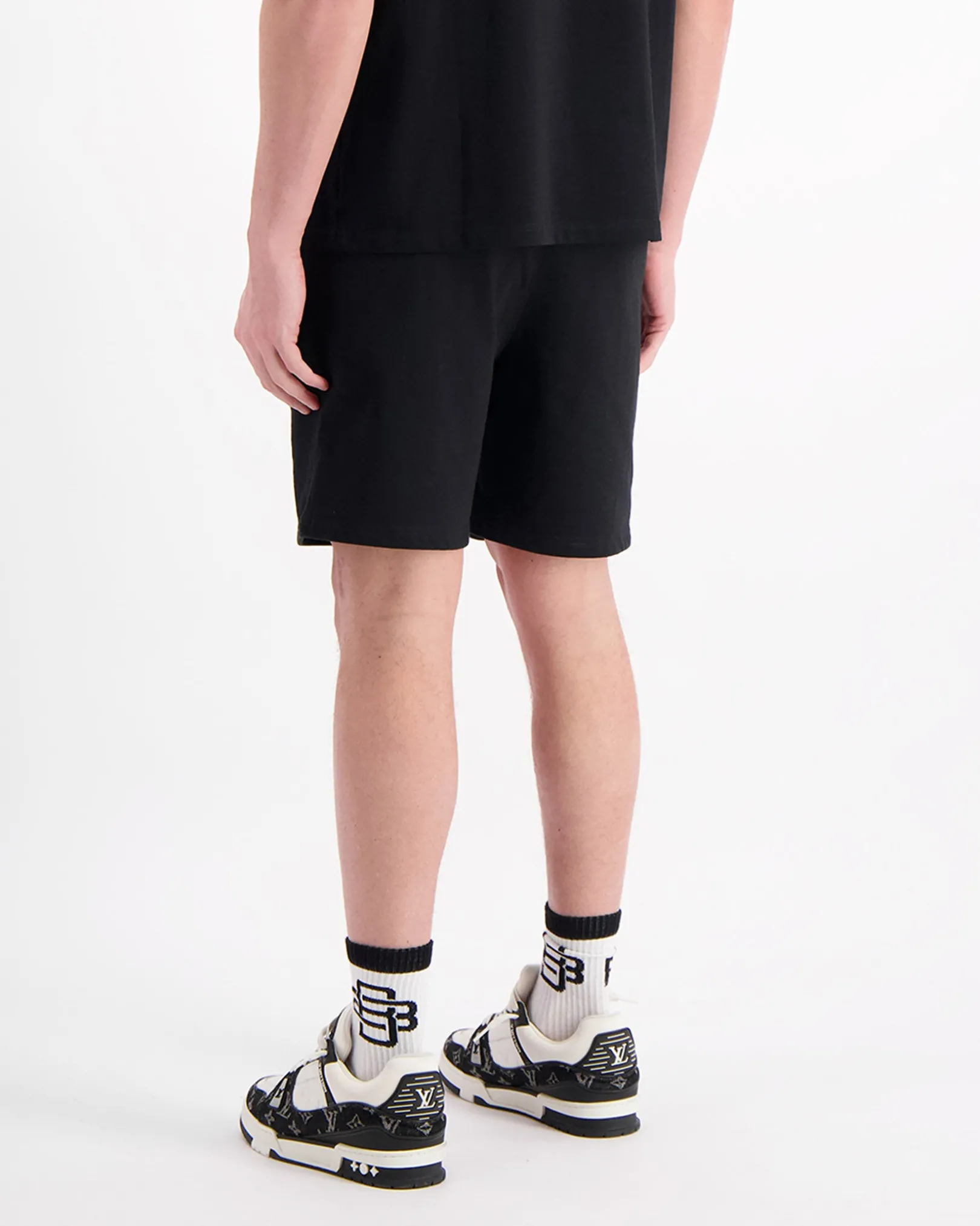 BAD HABITS SWEATSHORTS | Zwart