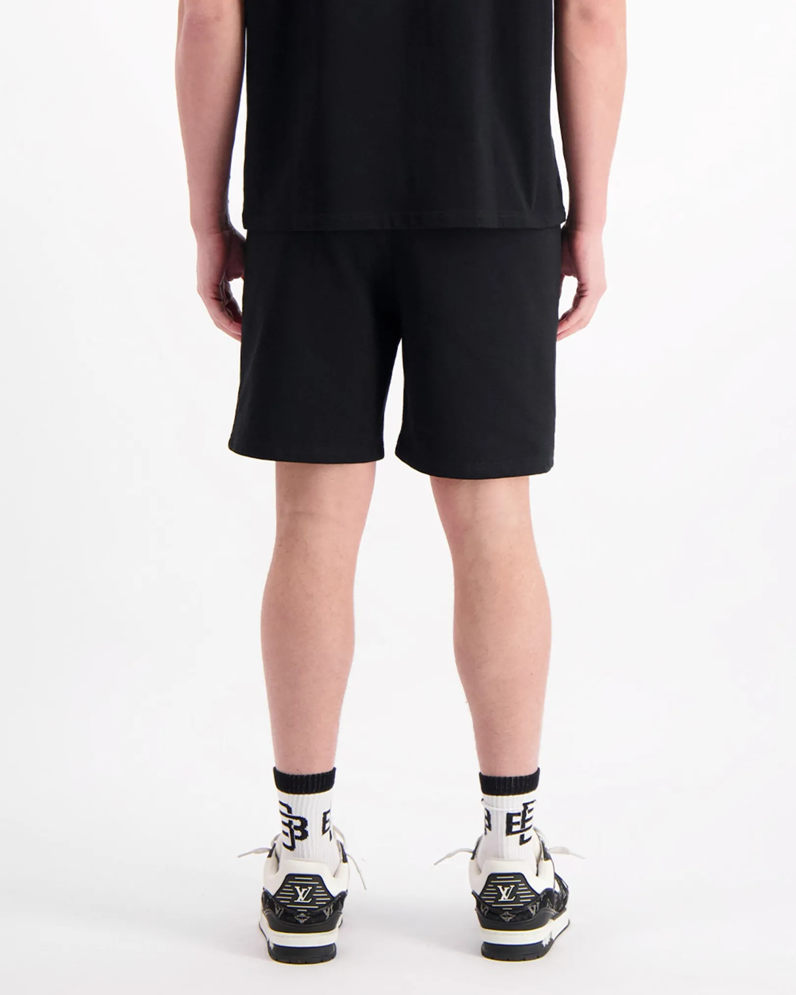BAD HABITS SWEATSHORTS | Zwart