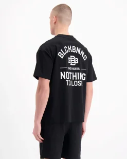 BAD HABITS T-SHIRT | Zwart