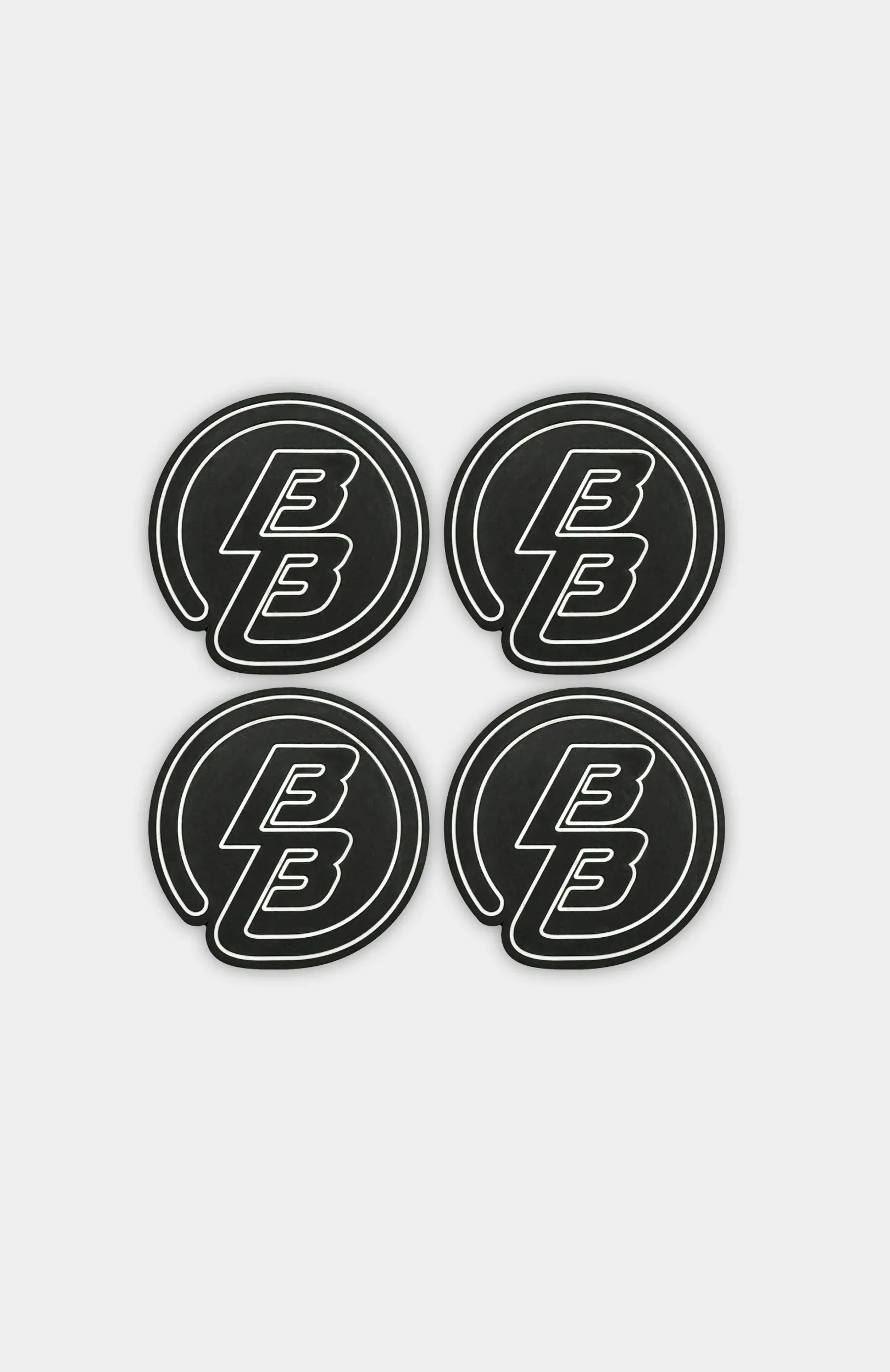 BB onderzetterset | Zwart