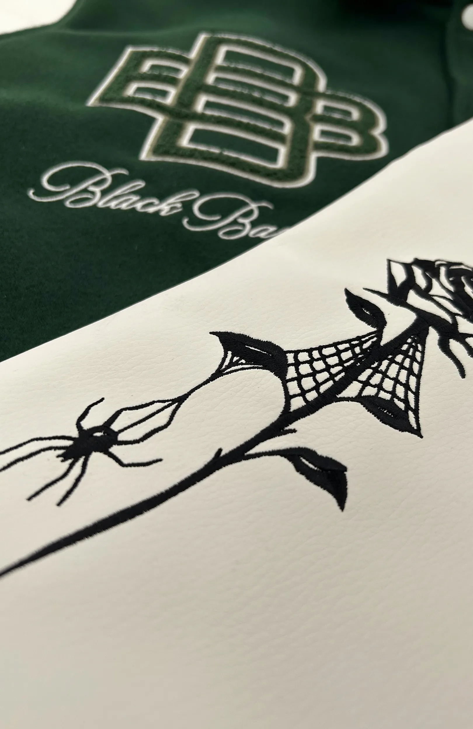BB X DH VARSITY JACKET | Groen
