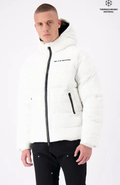 BLOCK FREEZE PUFFER JACKET | Wit