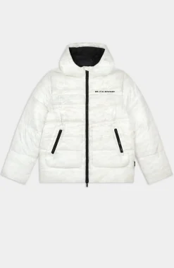 BLOCK FREEZE PUFFER JACKET | Wit