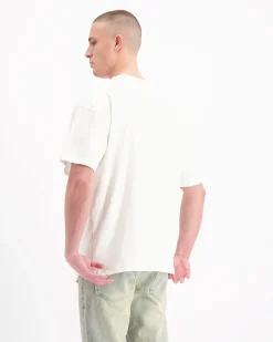 BLOCK MONOGRAM T-SHIRT | Wit