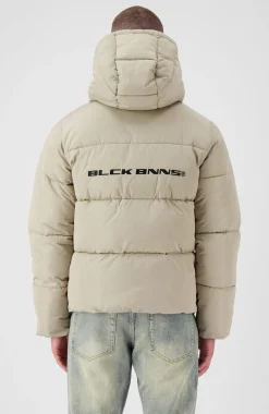 BLOCK PUFFER JACKET | Zand