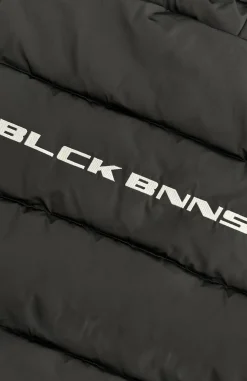 BLOCK PUFFER JACKET | Zwart