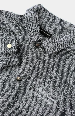 BOUCLE CARPENTER JACKET | Blauw