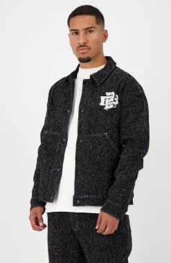 BOUCLE JACKET | Zwart