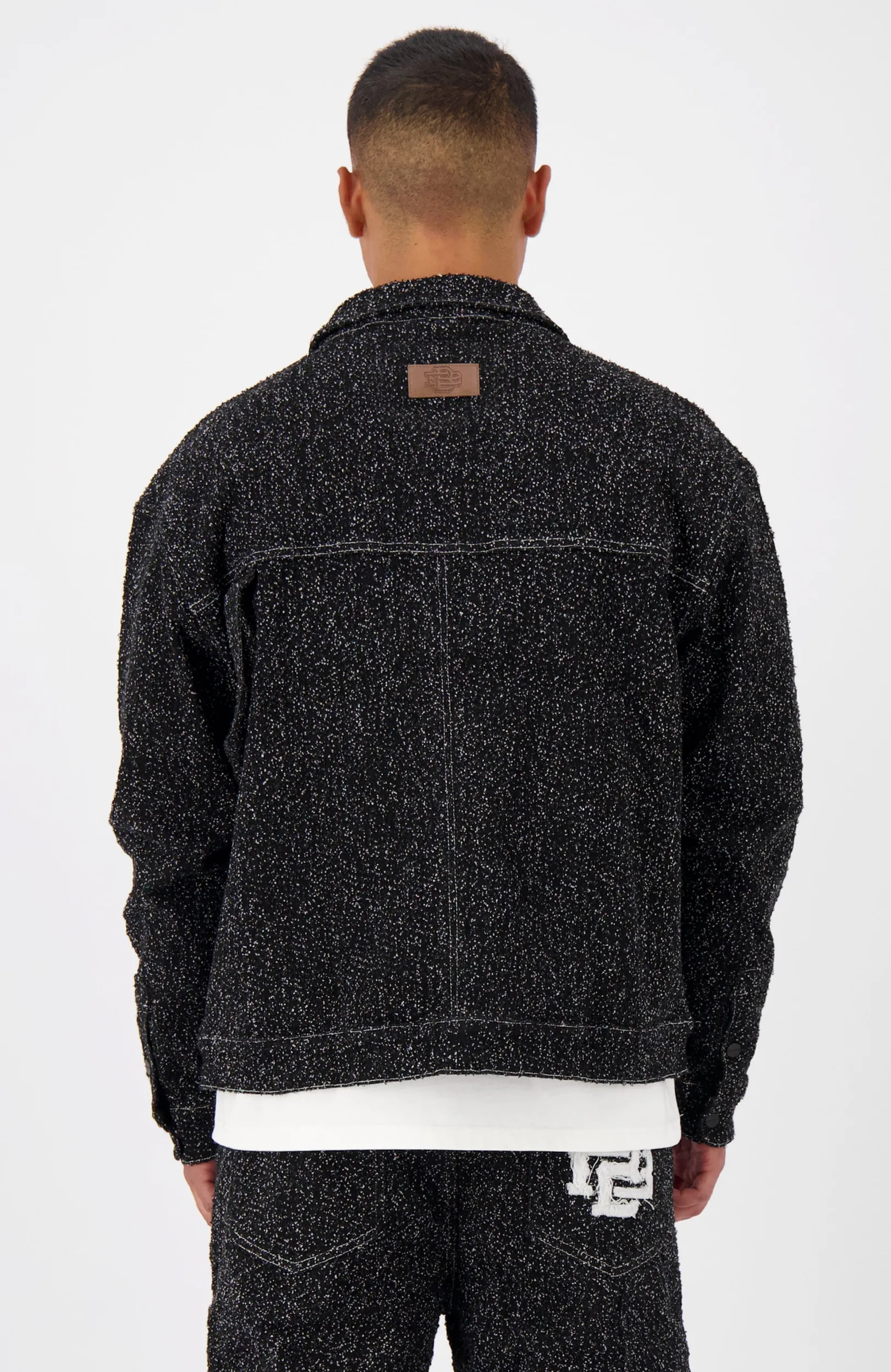 BOUCLE JACKET | Zwart
