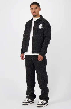 BOUCLE JACKET | Zwart