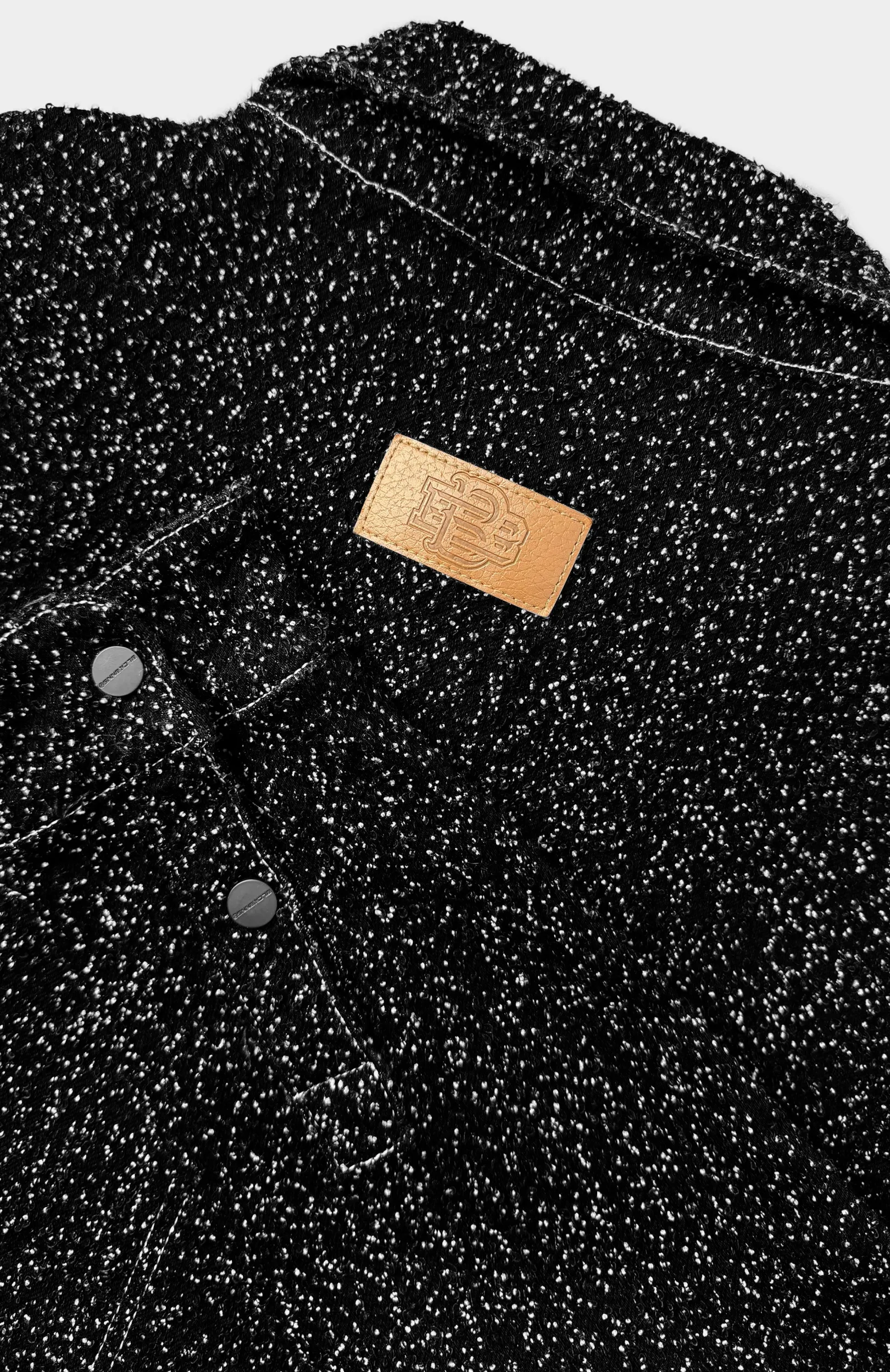 BOUCLE JACKET | Zwart