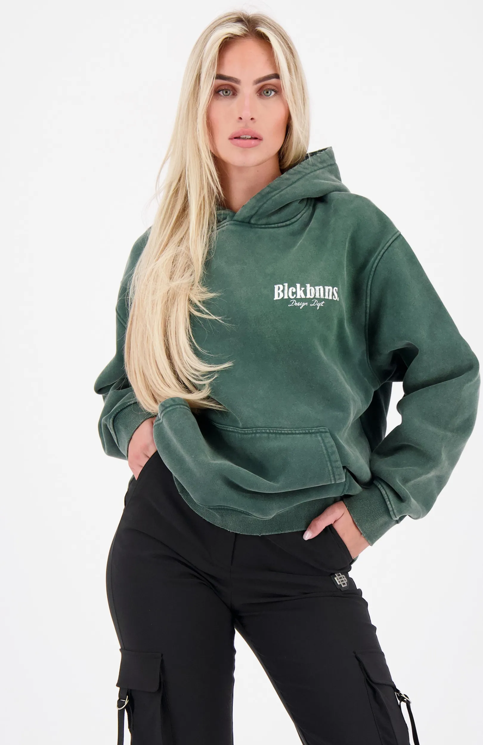 BRUSH HOODIE | Groen