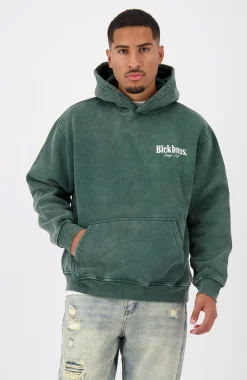 BRUSH HOODIE | Groen