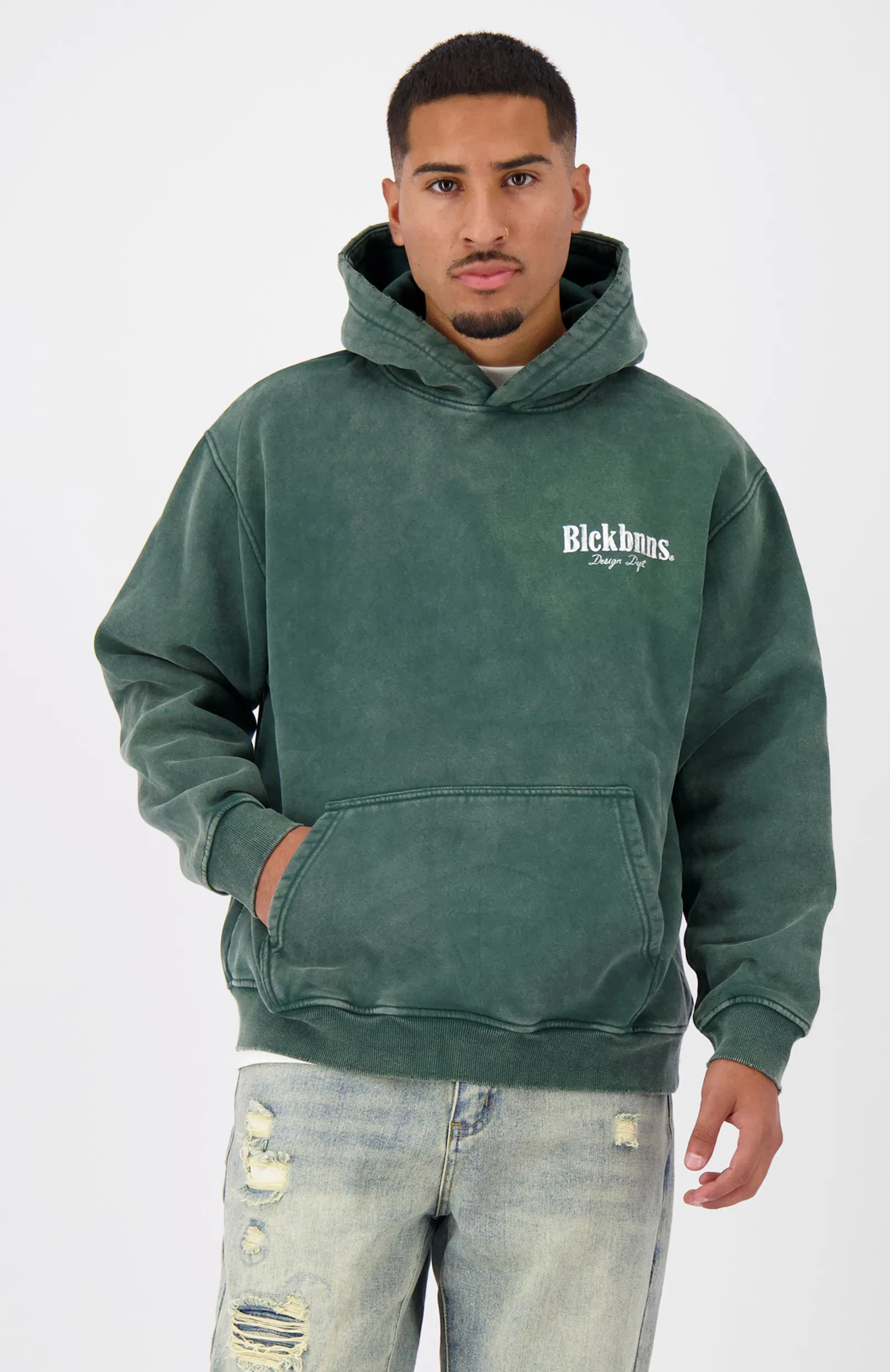 BRUSH HOODIE | Groen