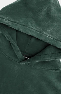 BRUSH HOODIE | Groen
