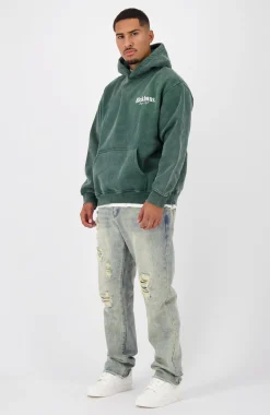 BRUSH HOODIE | Groen