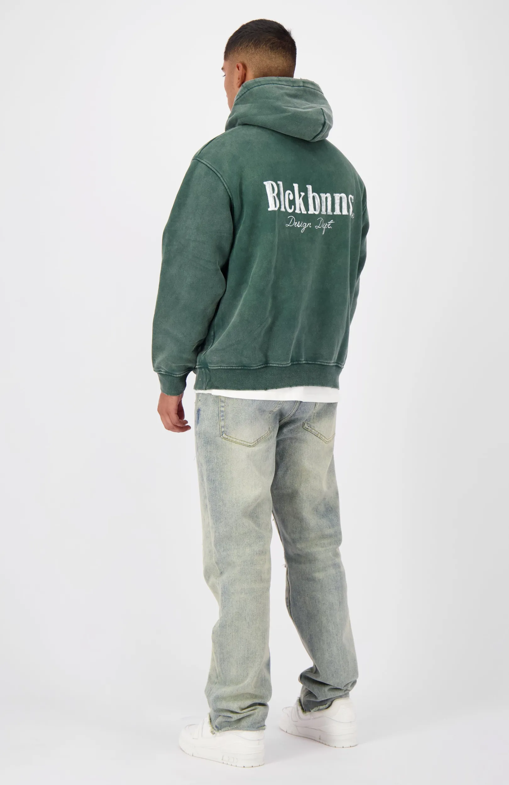 BRUSH HOODIE | Groen