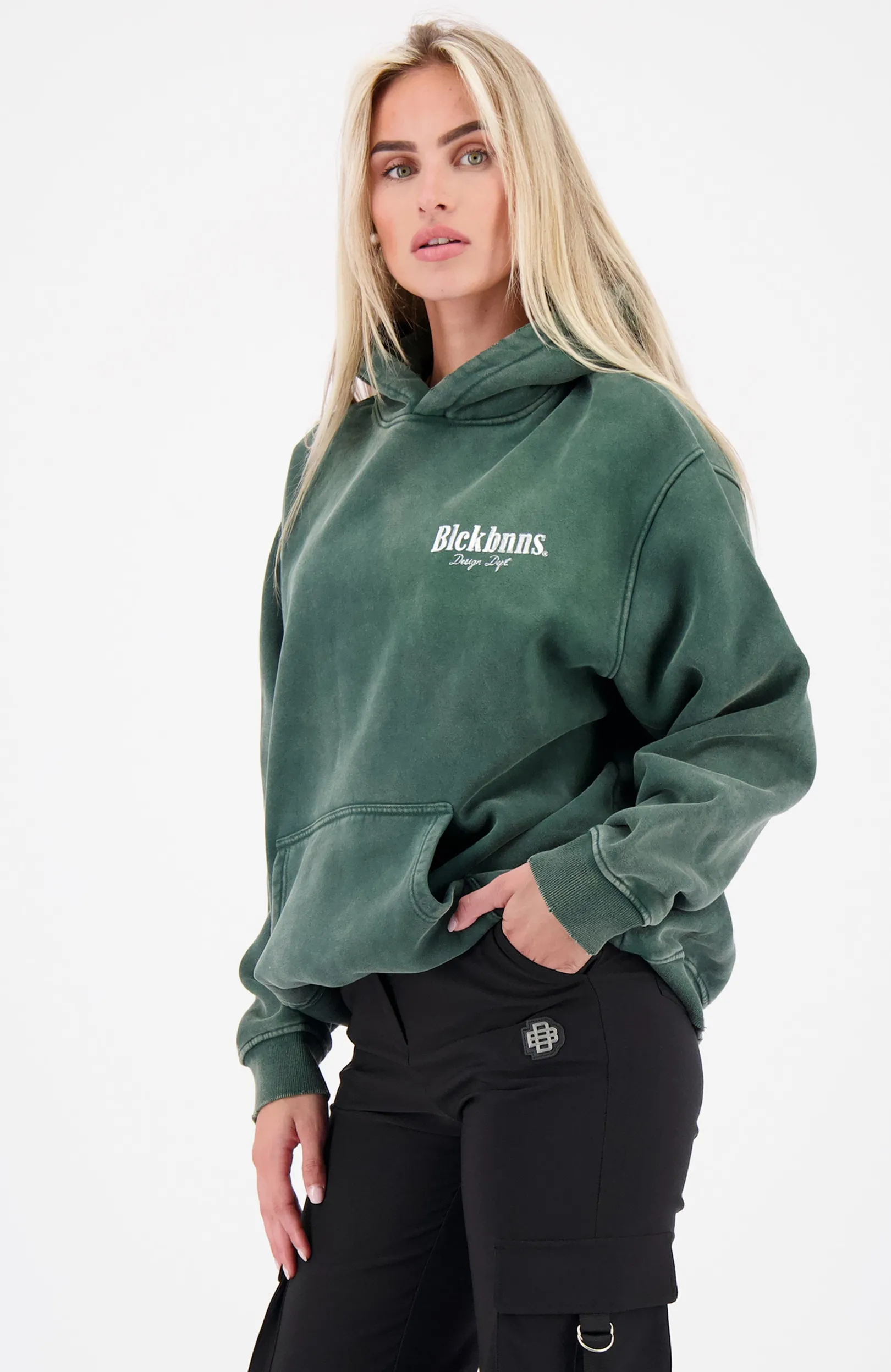 BRUSH HOODIE | Groen