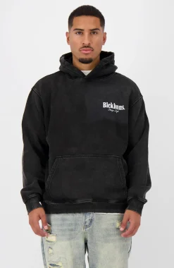 BRUSH HOODIE | Zwart