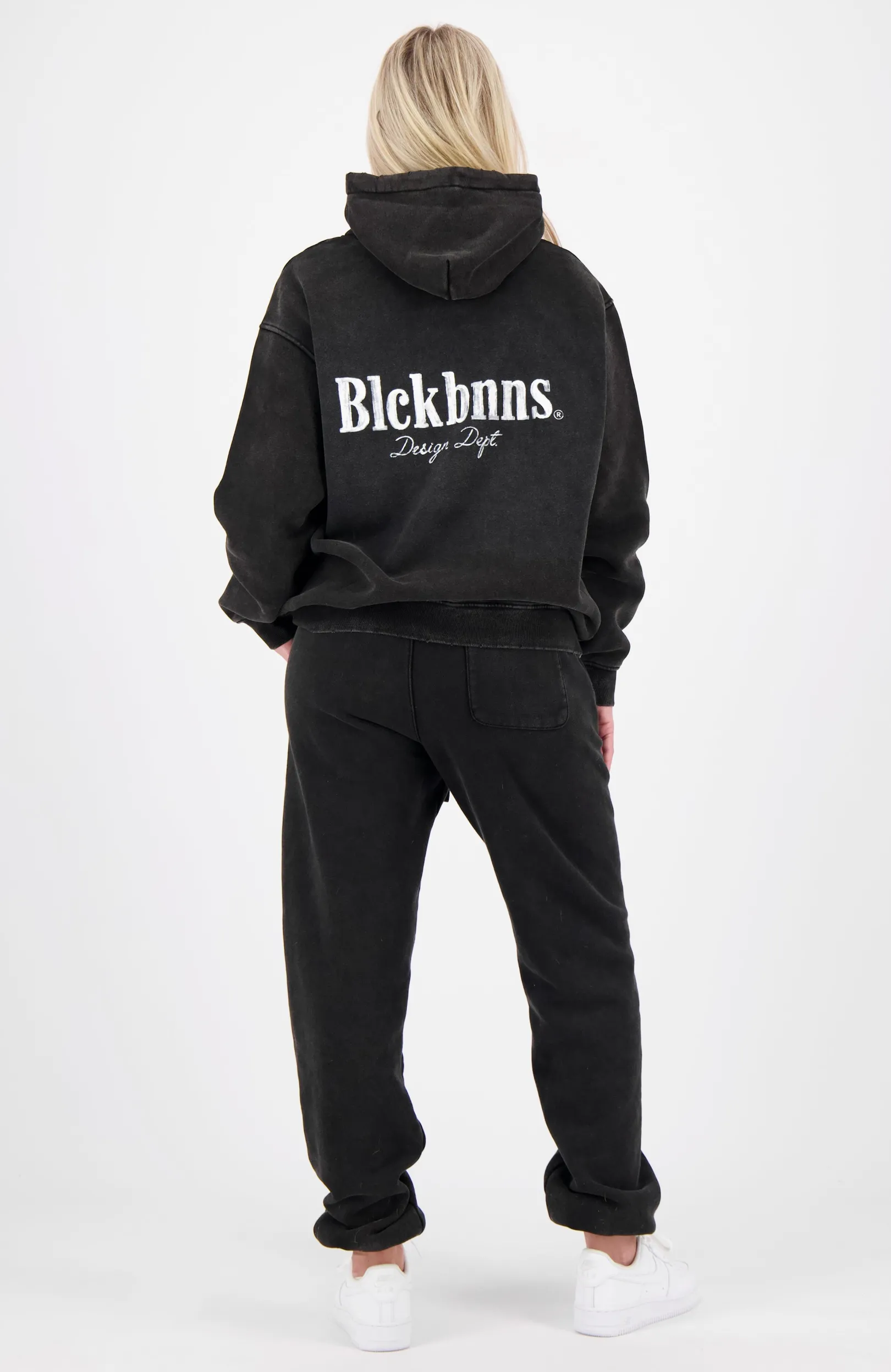 BRUSH HOODIE | Zwart