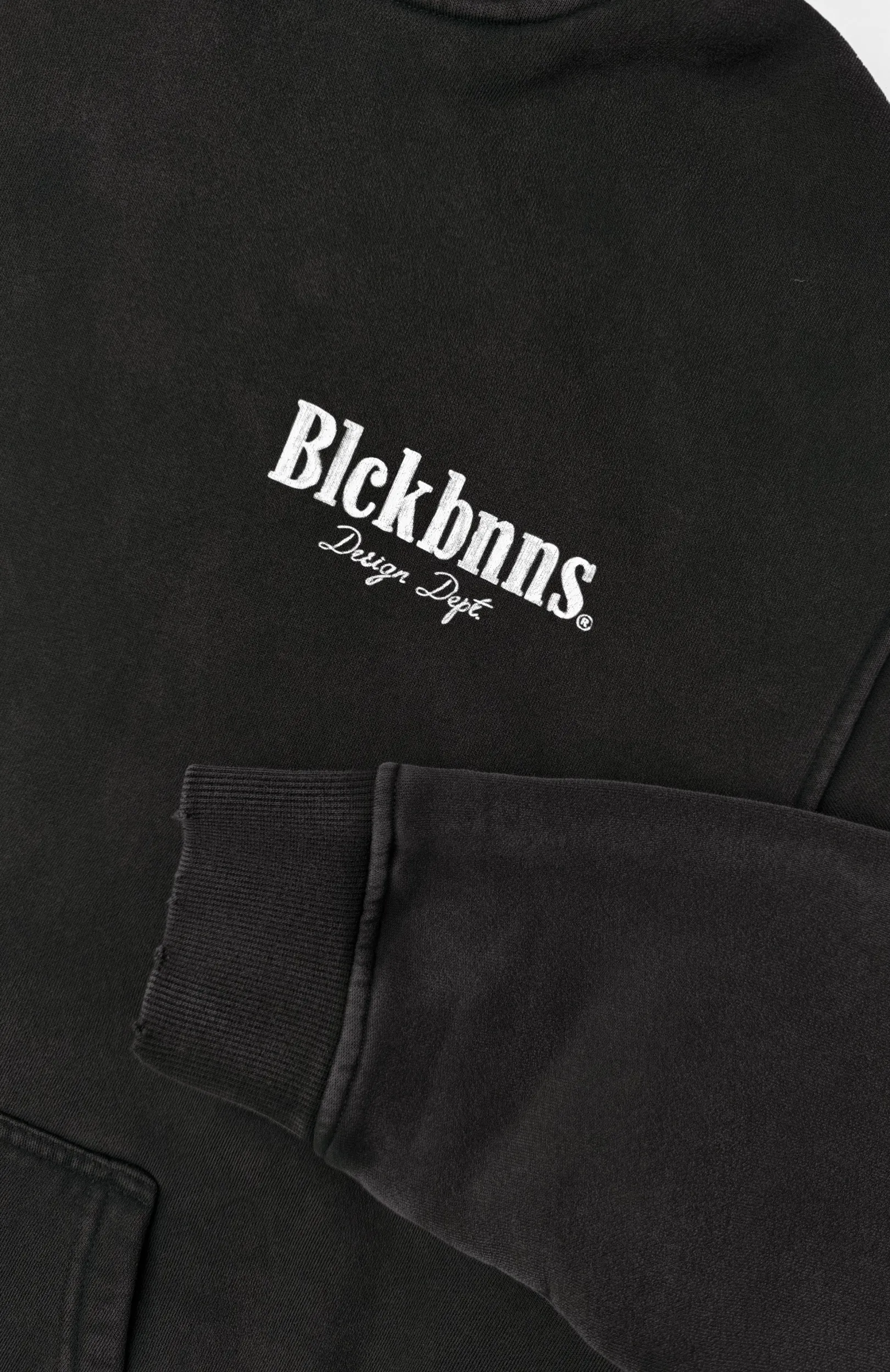 BRUSH HOODIE | Zwart