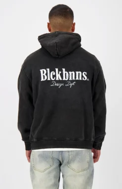 BRUSH HOODIE | Zwart