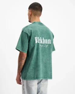 BRUSH T-SHIRT | Donkergroen