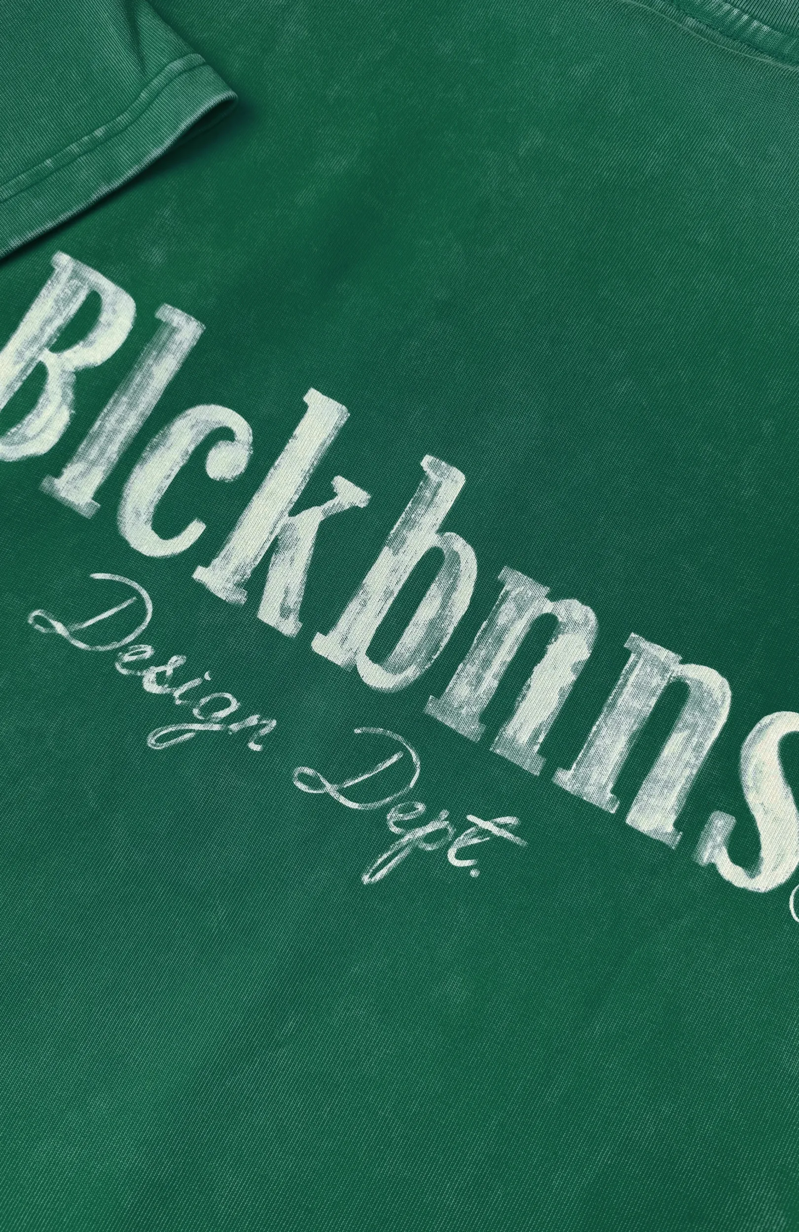 BRUSH T-SHIRT | Donkergroen