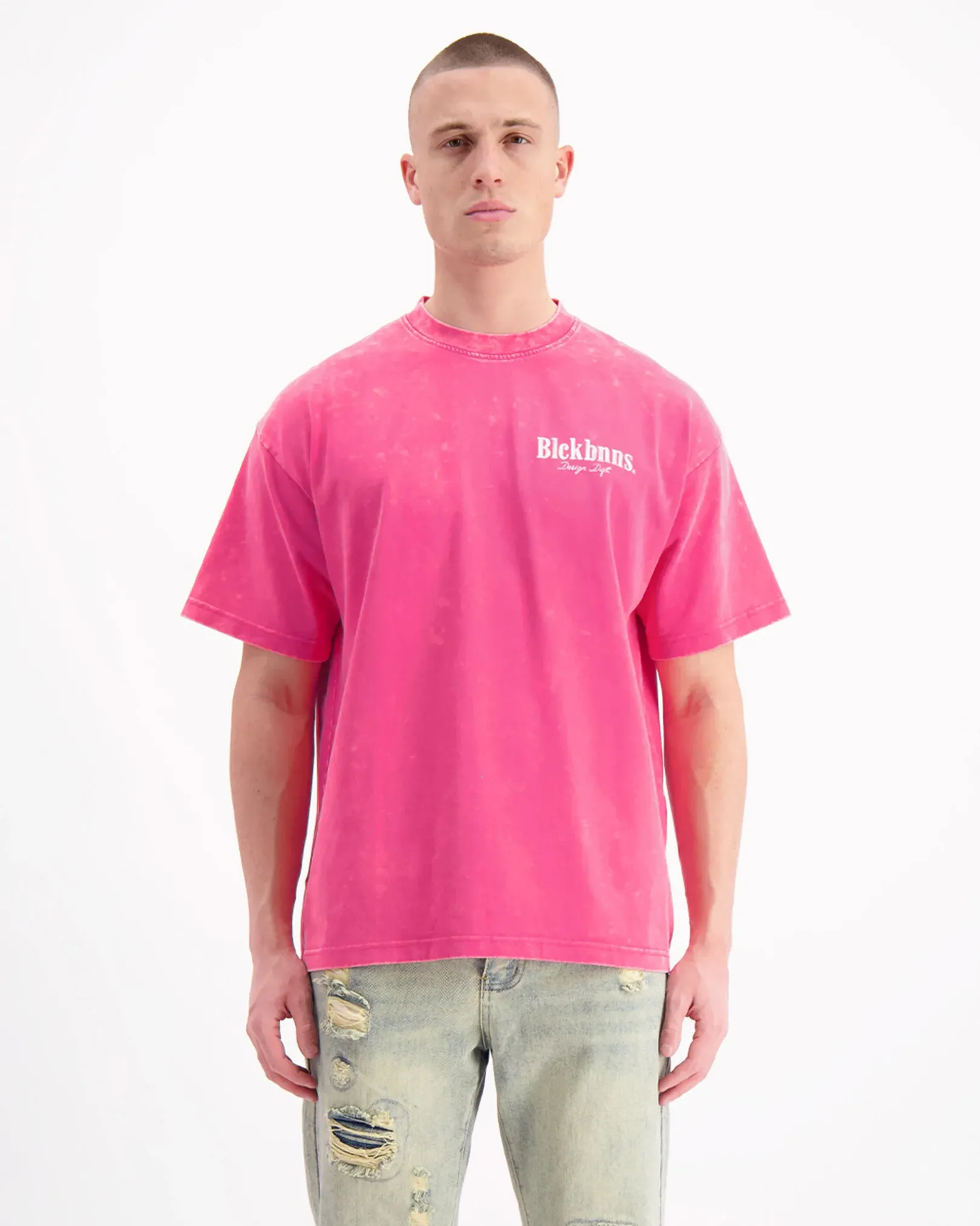 BRUSH T-SHIRT | Roze