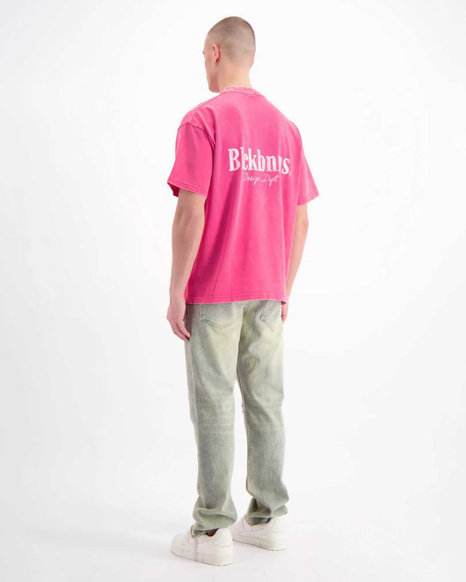 BRUSH T-SHIRT | Roze