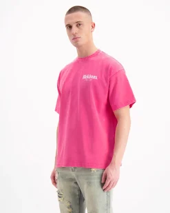 BRUSH T-SHIRT | Roze