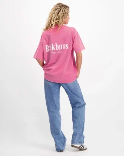 BRUSH T-SHIRT | Roze