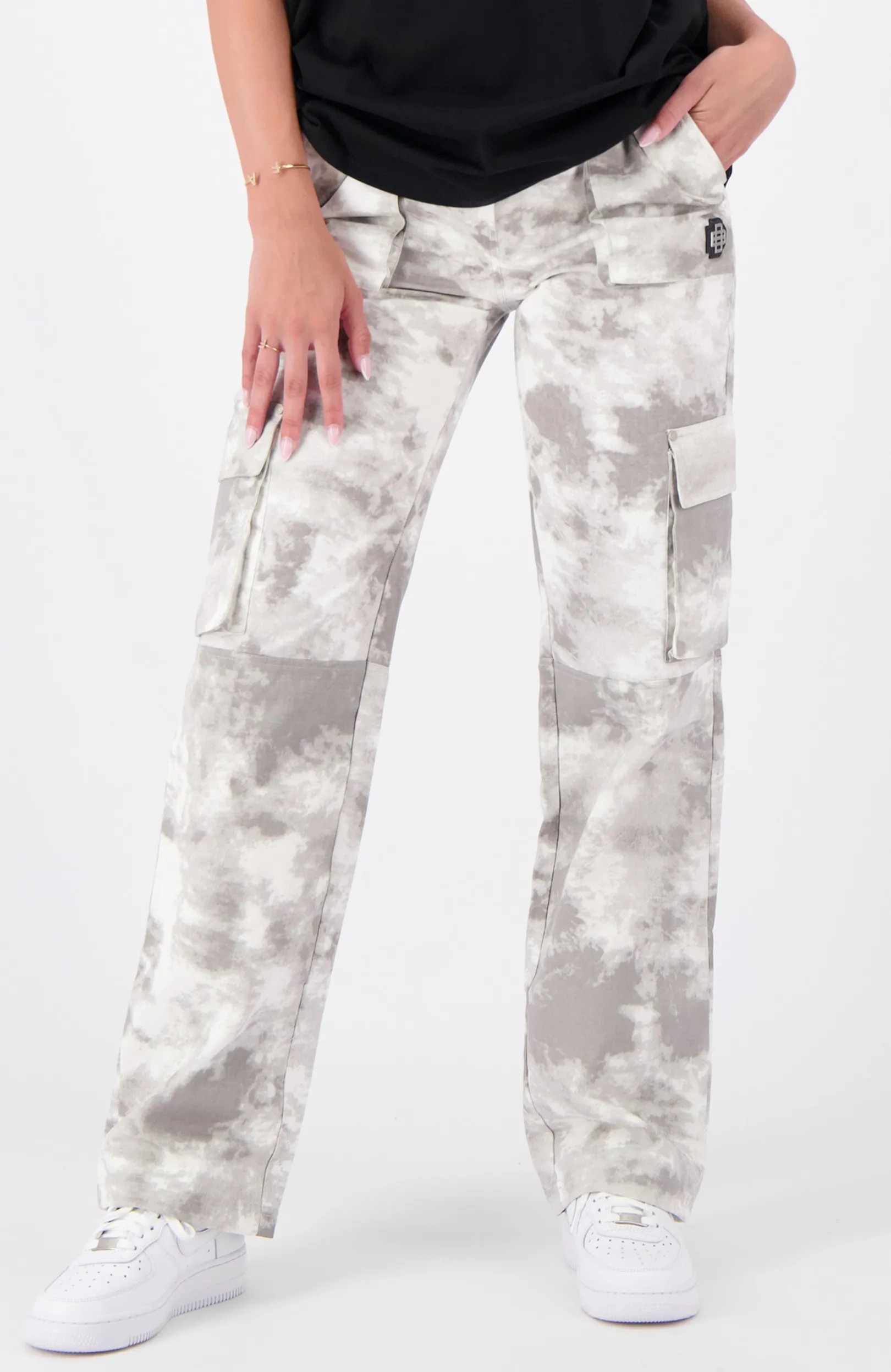 CAMO CARGO broek | Grijs
