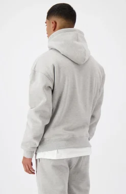CITY HOODIE | Grijs gemêleerd
