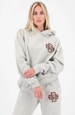 CITY HOODIE | Grijs gemêleerd