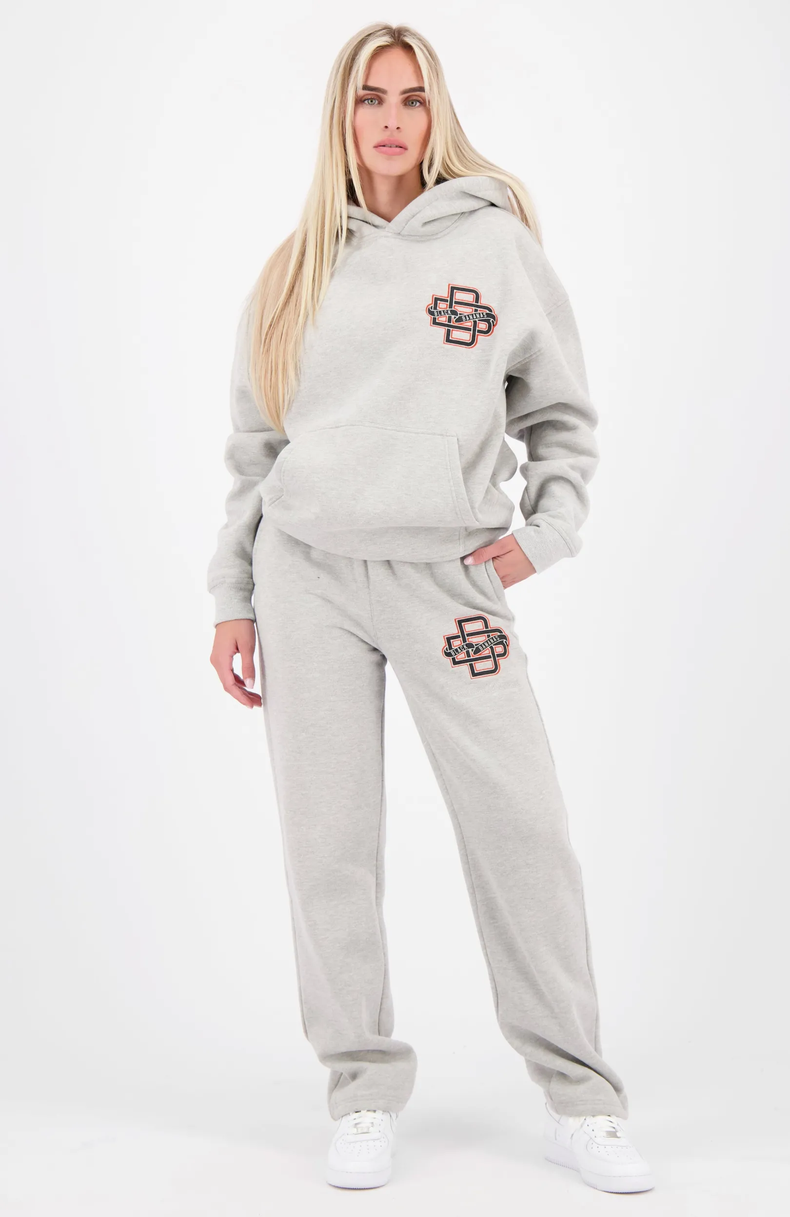 CITY HOODIE | Grijs gemêleerd