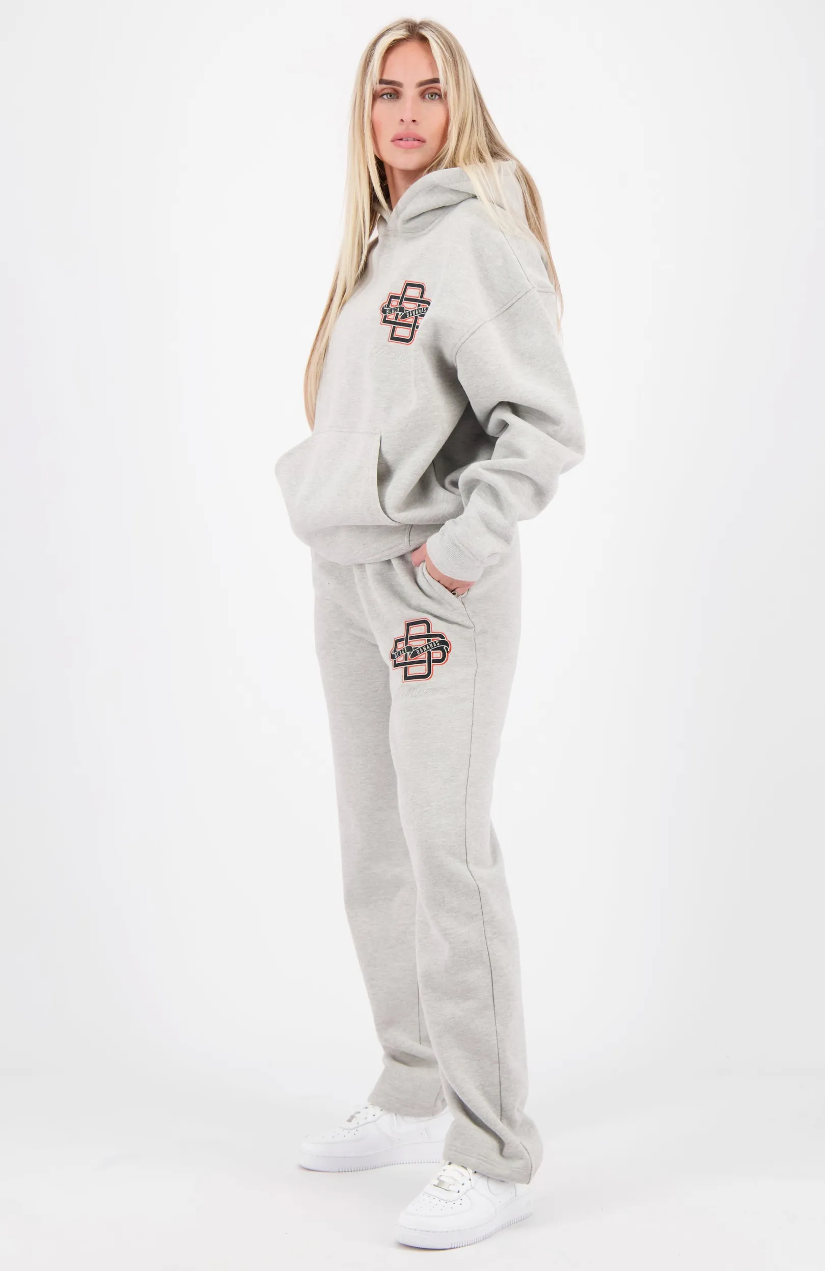 CITY HOODIE | Grijs gemêleerd