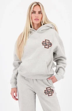 CITY HOODIE | Grijs gemêleerd