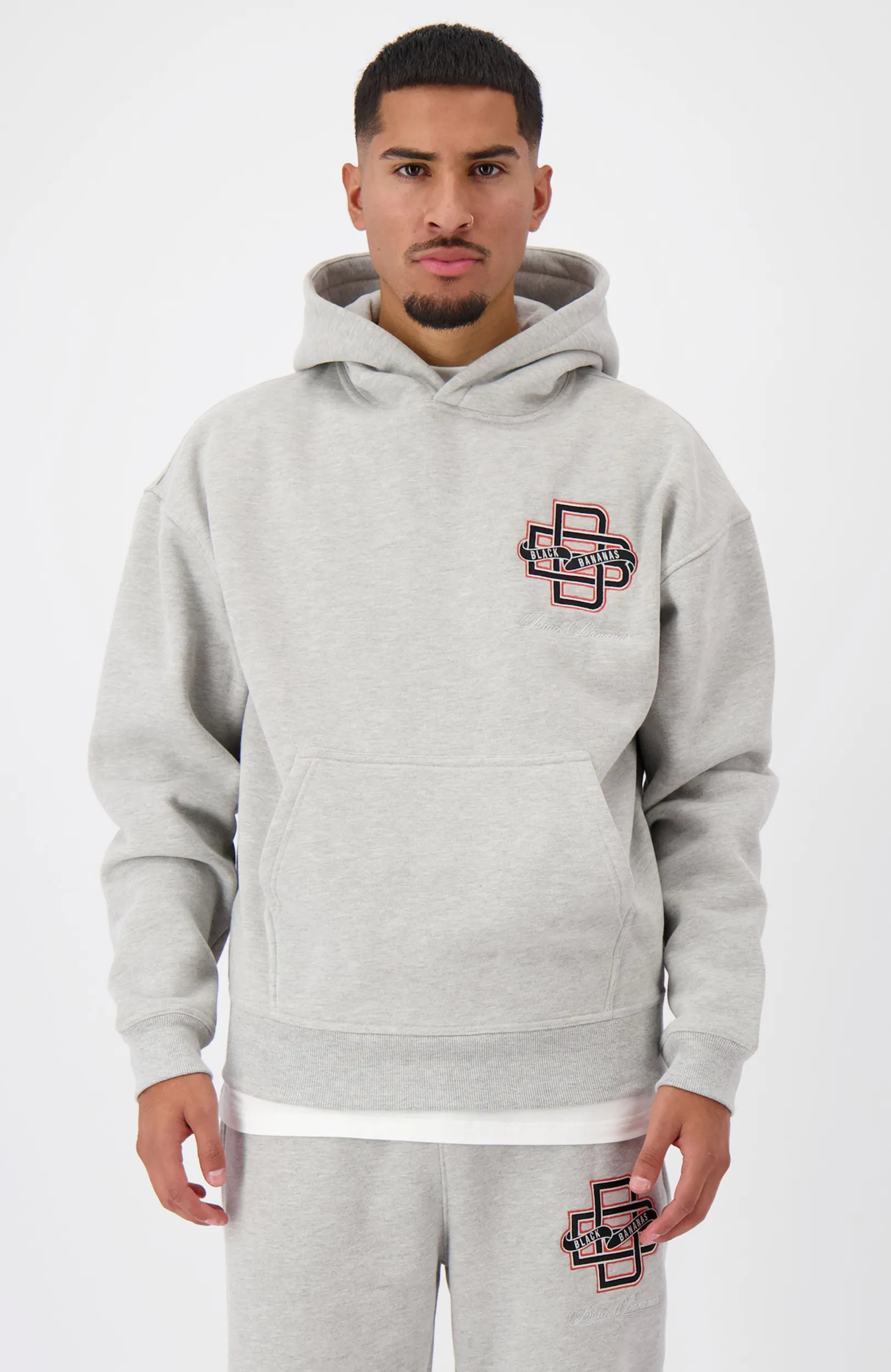 CITY HOODIE | Grijs gemêleerd