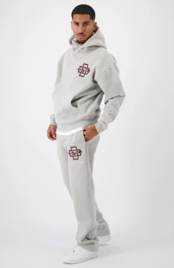 CITY HOODIE | Grijs gemêleerd