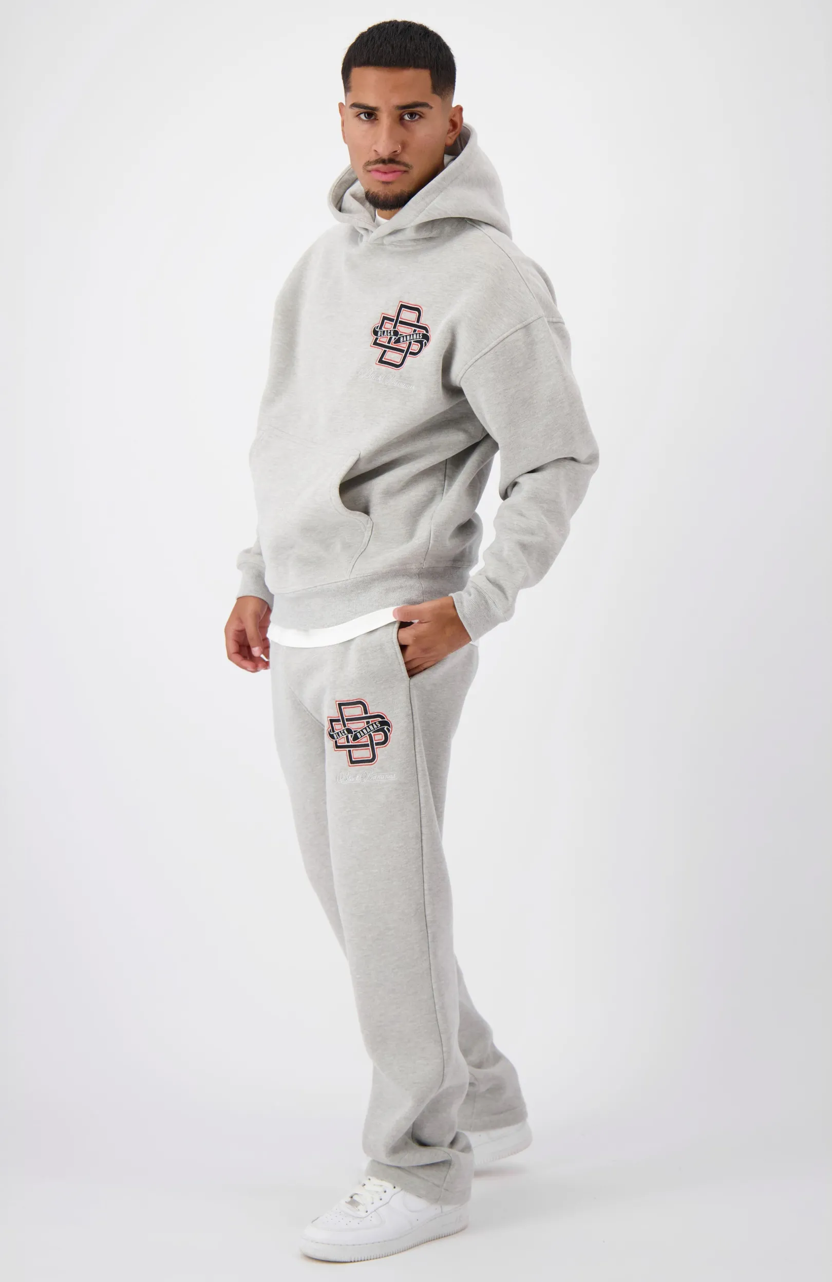 CITY HOODIE | Grijs gemêleerd