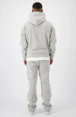 CITY HOODIE | Grijs gemêleerd