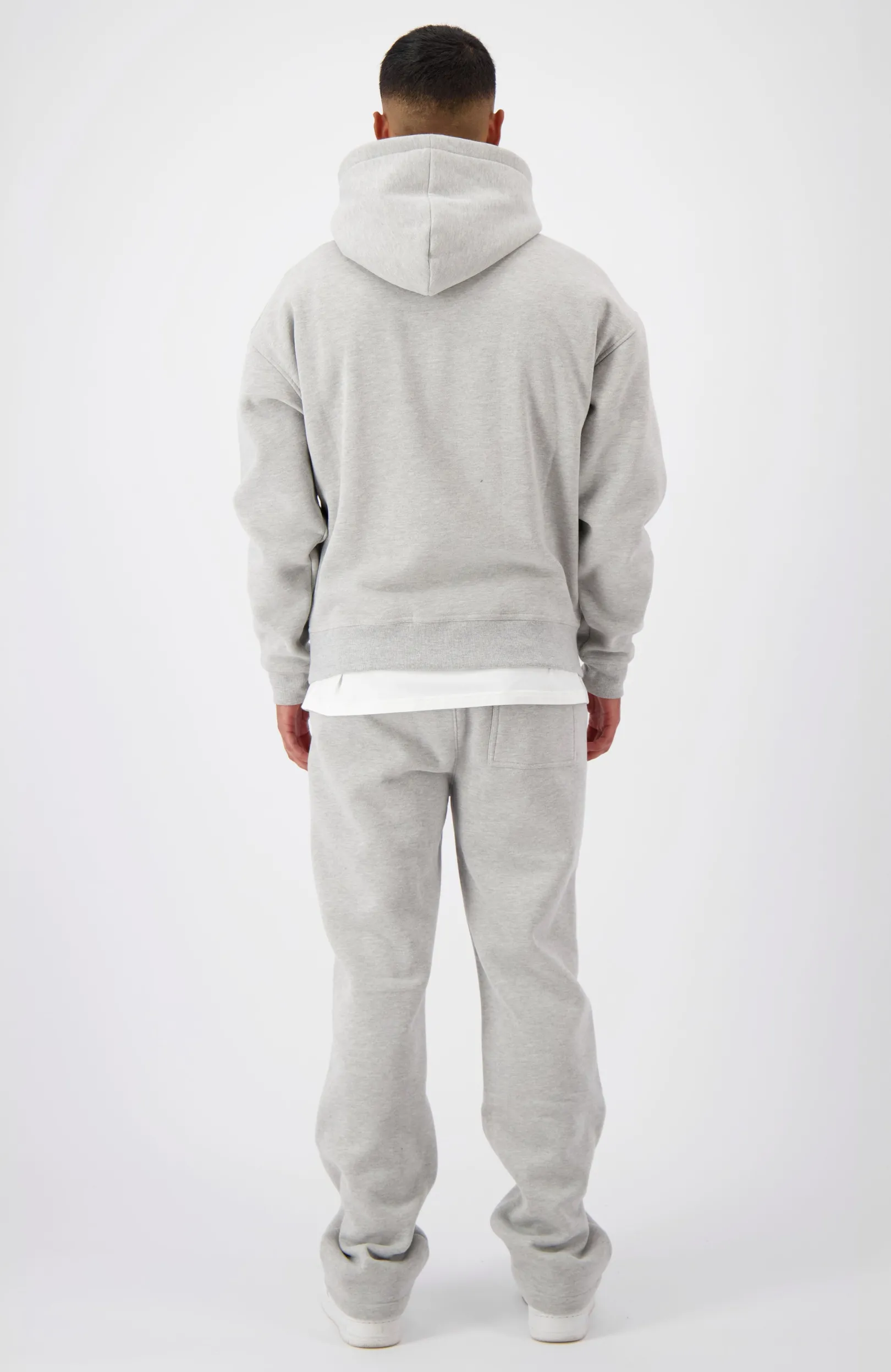 CITY HOODIE | Grijs gemêleerd