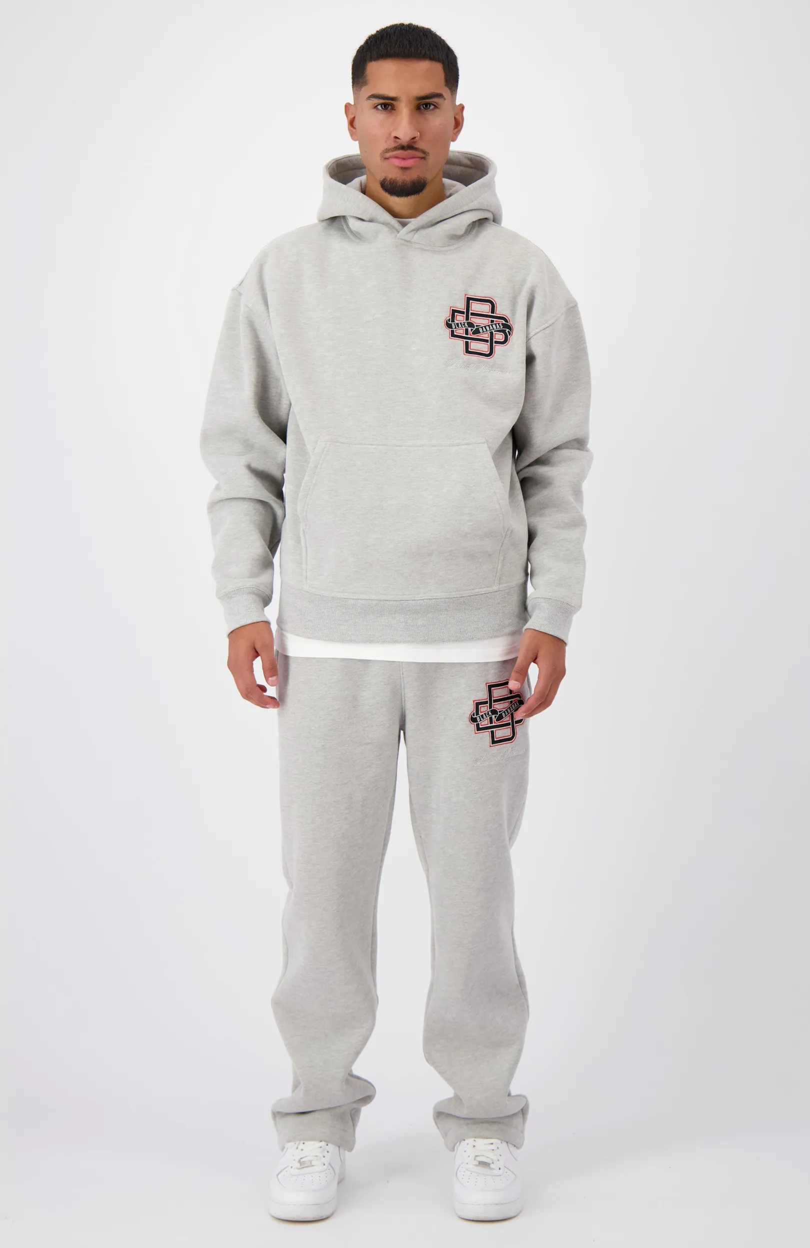CITY SWEATPANTS | Grijs gemêleerd
