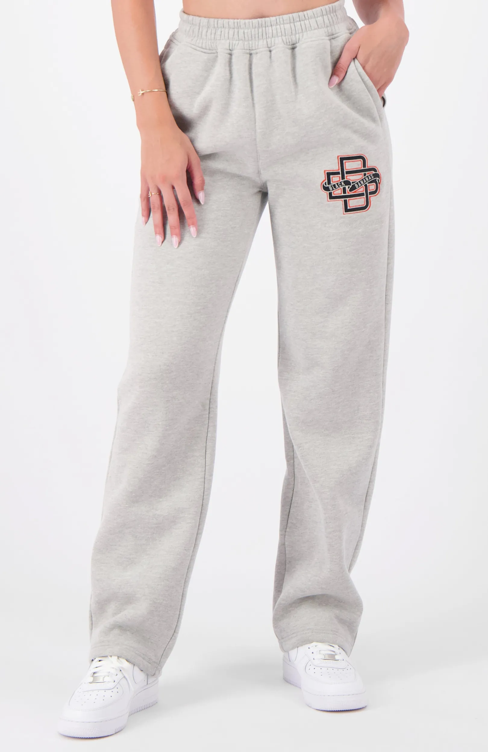 CITY SWEATPANTS | Grijs gemêleerd