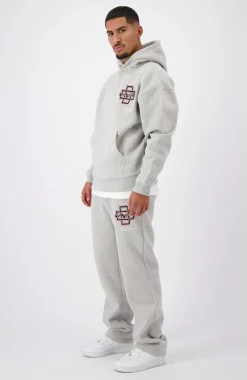 CITY SWEATPANTS | Grijs gemêleerd