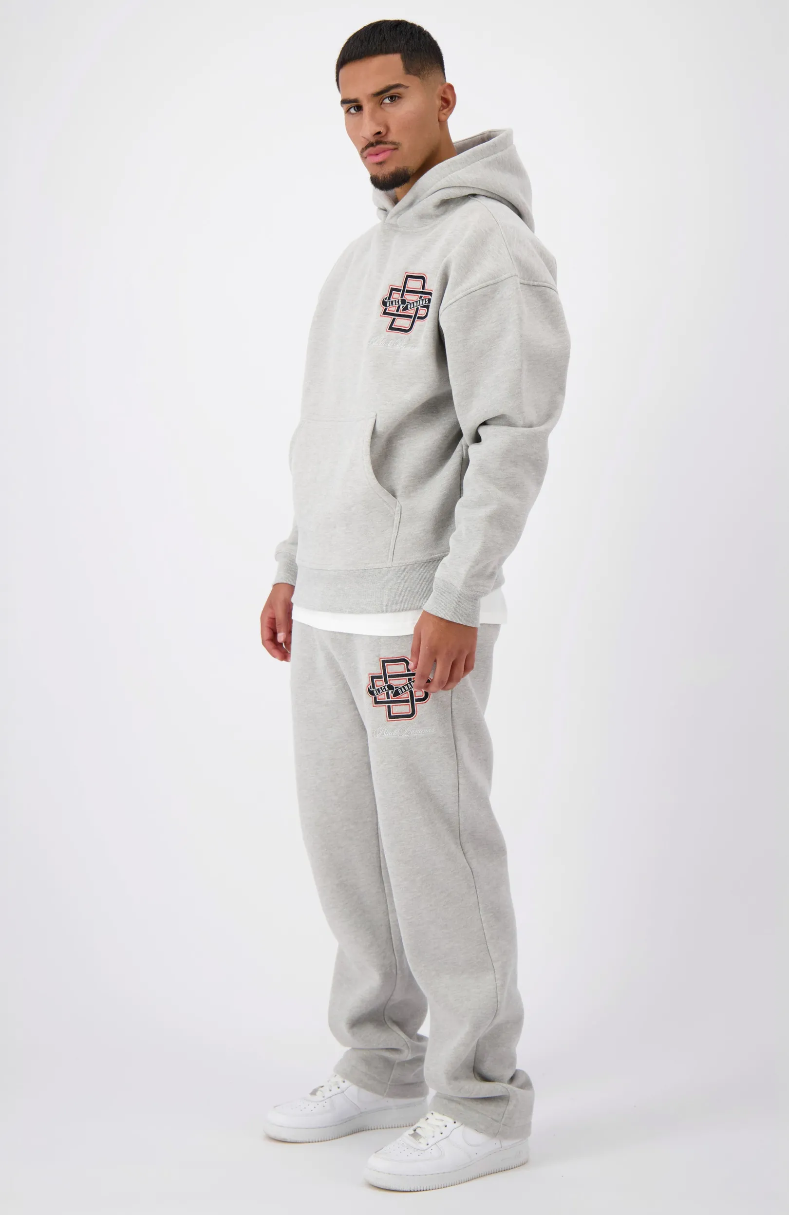 CITY SWEATPANTS | Grijs gemêleerd