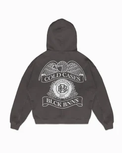 COLD CASES GEWASTE HOODIE | Grijs